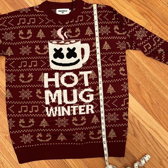 NWT Marshmello unisex winter sweater - Picture 4 of 6